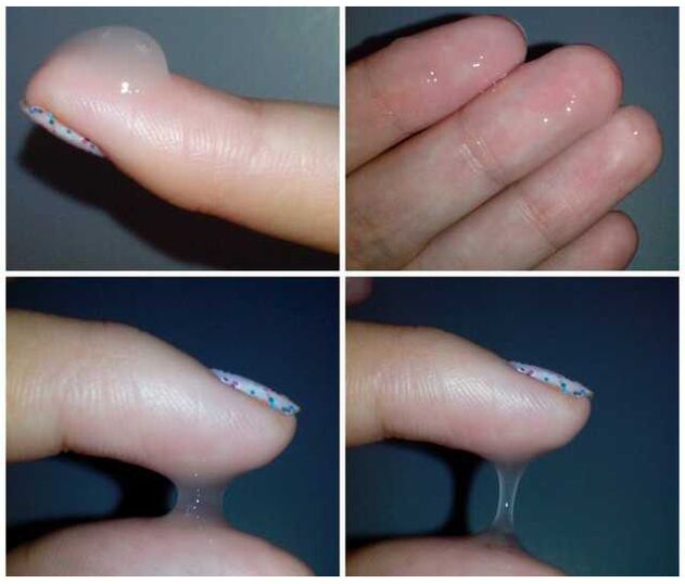 Líquido preventivo en los dedos